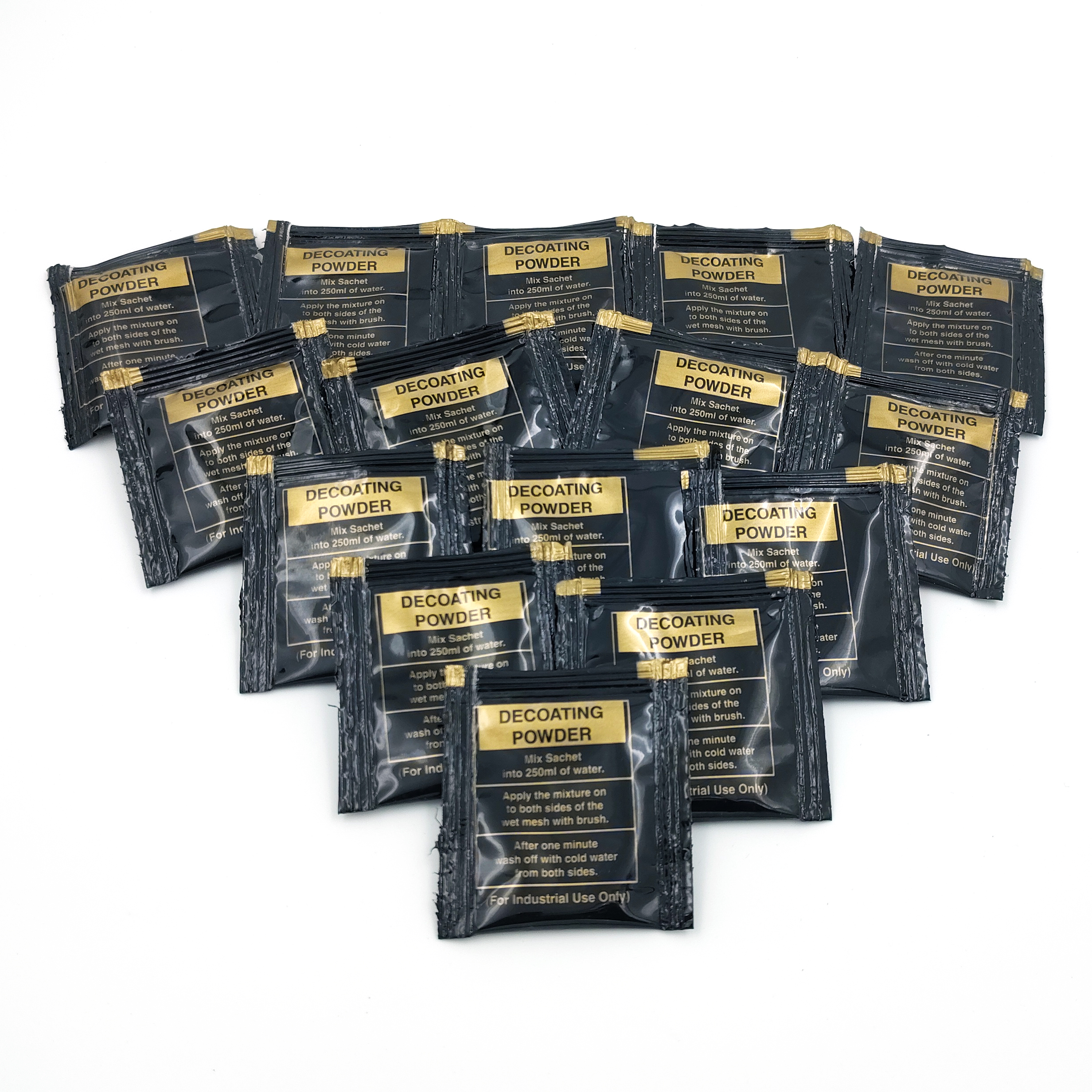 Decoating Powder Sachets of 5gm Each for Graphic Arts Screen Printing (15 Pcs.)