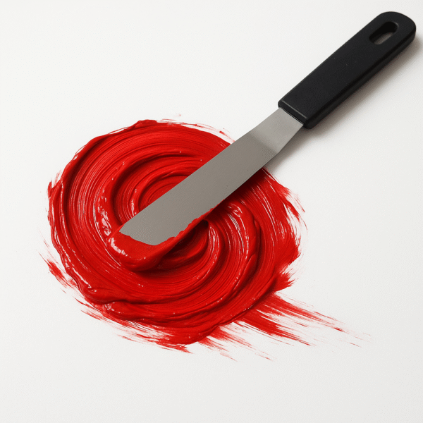 2 Inch Stainless Steel Ink Mixing Knife for Screen Printing – Flexible Blade with Ergonomic Handle - Image 3