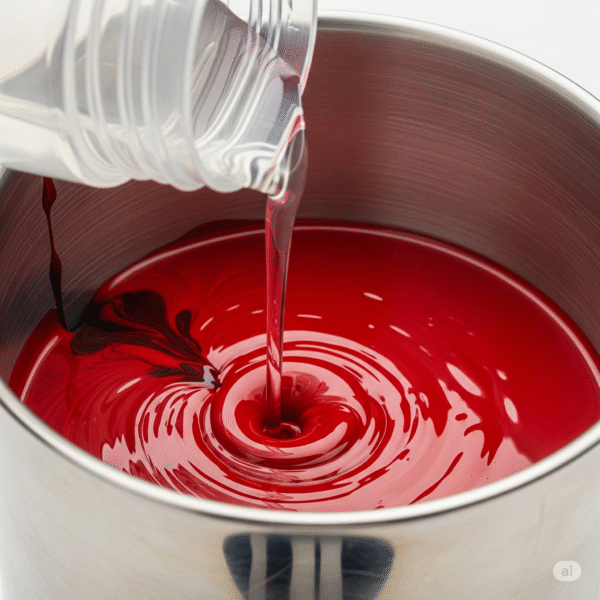 PVC Crimson Red Ink 500g for Screen Printing – Vibrant Color, Quick-Dry, Smooth Finish - Image 4
