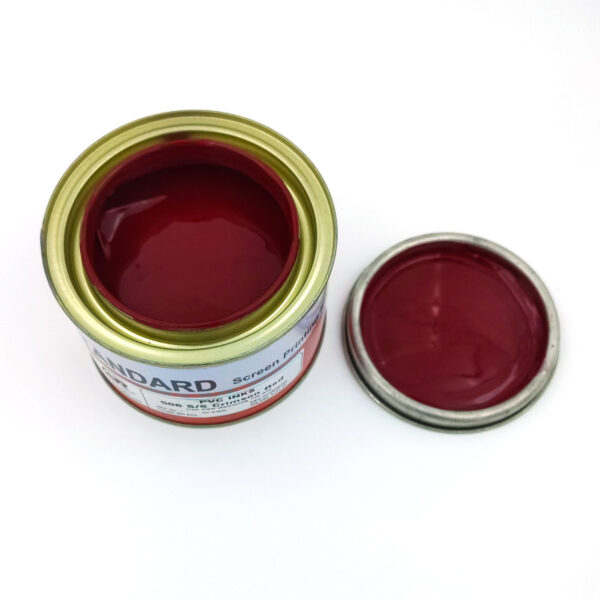 PVC Crimson Red Ink 500g for Screen Printing – Vibrant Color, Quick-Dry, Smooth Finish - Image 3